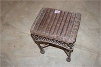 Wicker Side Table