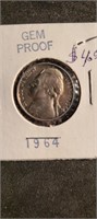 1964 Nickel--gem Proof