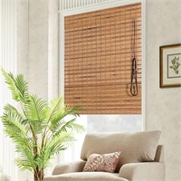 Bamboo Roman Window Blinds Sun Shades  Dark