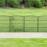 Decorative Garden Fence 6 Panels 11 8ft  L  30in