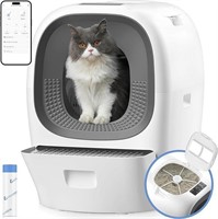 *Auto Refill & Self Cleaning Cat Litter Box