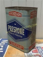 Vintage Prestone Antifreeze can