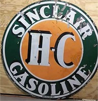 DSP Sinclair HC gasoline sign