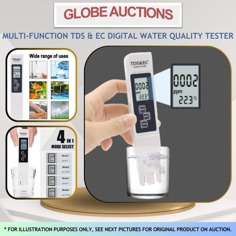 TDS & EC DIG. WATER QUALITY TESTER(MULTI-FUNCTION)