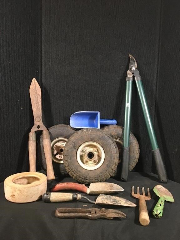 Garden Tools and Lawn Cart Tires
