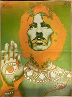 1967 Psychedelic Beatles  insert poster set