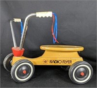 Vintage Radio Flyer Ride On Toy