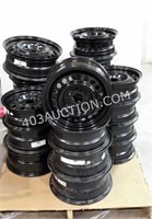 Lot of 20 Tire Rims, Various Sizes (14" - 17")