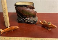 3 Decorative Fish Items