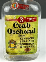 Crab Orchard whiskey bottle with label
