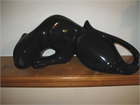 Large Ceramic  Black Panther