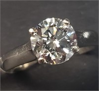 $4800 14K  Lab Grown Diamond (1.46Ct,Vs2,Fancy Lig