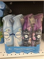 Febreze air mist Downy 4 cans