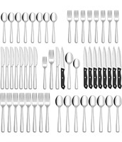 ($79) Hiware 48-Piece Silverware Set for 8