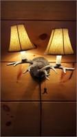 Bear Lamp & Antler Lamp