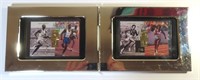 TWO (2) Framed Olympic Cards with Jesse Owens
