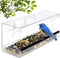 Window Bird Feeder Clear