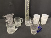 Group of Mixed Glasses and More