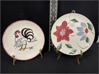 Pair of Blue Ridge Pottery Plates