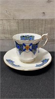 Nova Scotia Tartan Bone China Cup & Saucer