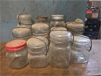 Estate lot of vintage jars