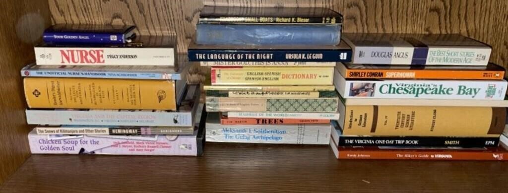 Vintage Shelf Lot of Books:Nurse, The Snows of