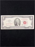 1963 A $2 Red Seal Note