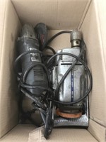 Lot of assorted tools including angle grinder and