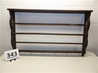 Wall Hanging Plate Rack & Cup Holder