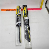 2 Rain-X Silicone Adventedge Wipers, 17'