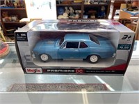 2019 MAISTO PREMIERE DC 1:24 1970 CHEVY NOVA SS