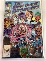 MARVEL COMICS THE WEST COAST AVENGERS # 2