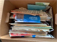 Box of Maps and Sheet Music
