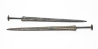 Chinese Short Swords, Warring States-Manner, Pair