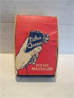 VINTAGE VIBRA QUEEN HOME MASSAGER WITH BOX