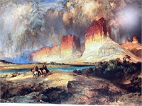 Thomas Morgan "Cliffs Of The Upper Colorado River"