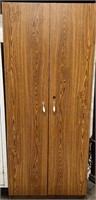 Brown 2 Door Cabinet
