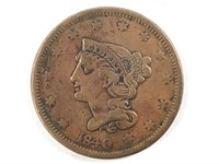 1840 Large Cent, Large Date