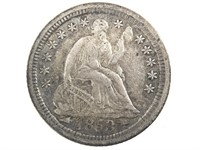 1853-O Seated Half Dime with Arrows