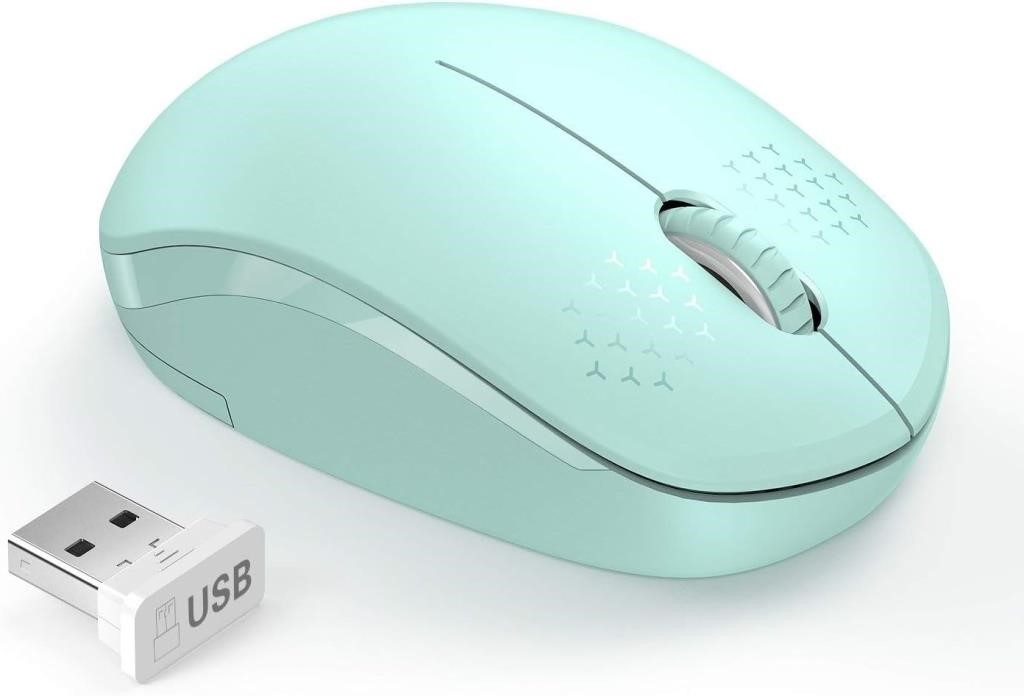 seenda Wireless Mouse, 2.4G Noiseless Mouse with U