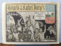 1916 German banknote