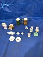 Some ornaments made in Occupied Japan, Tea set