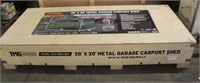 TMG Metal Garage Carport Shed 20'x20'