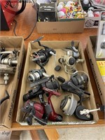 8 SPINNING REELS