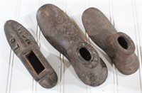 (3) Shoe Cobbler Horns