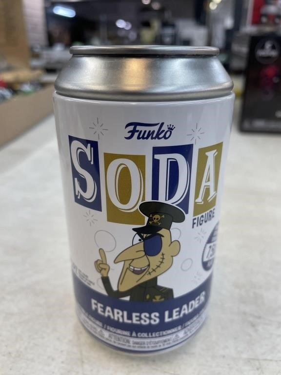 Funko soda collectible can "Fearless leader"