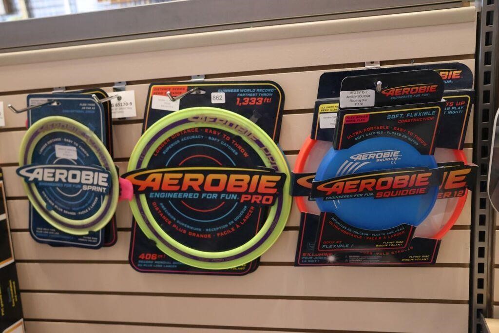 QUANTITY OF AEROBIE DISCS