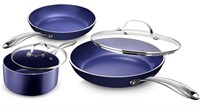 GRANITESTONE, 5 PC NON STICK POTS AND PAN SET,