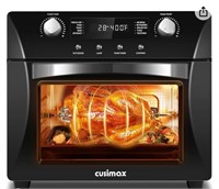 CUSIMAX Air Fryer Oven,10-in-1 Air Fryer Toaster