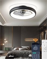 Ceiling Fans with Lights and Remote, 21" Modern